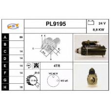 PL9195 SNRA Стартер