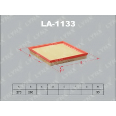 LA1133 LYNX Фильтр воздушный