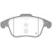 BPA1249.00 OPEN PARTS Комплект тормозных колодок, дисковый тормоз