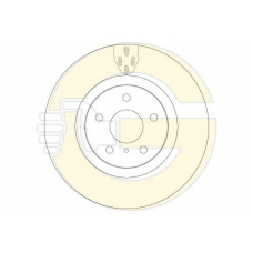 6064801 GIRLING Тормозной диск