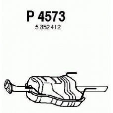 P4573 FENNO Глушитель выхлопных газов конечный