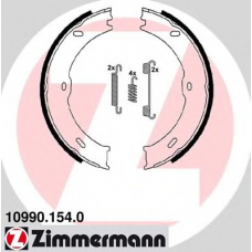 10990.154.0 ZIMMERMANN Комплект тормозных колодок, стояночная тормозная с