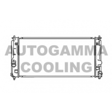 104193 AUTOGAMMA Радиатор, охлаждение двигателя