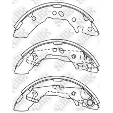 FN11162 NiBK Комплект тормозных колодок