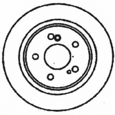 561575BC BENDIX Тормозной диск