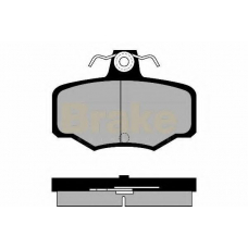 PA934 BRAKE ENGINEERING Комплект тормозных колодок, дисковый тормоз