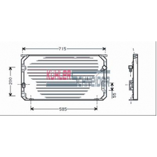 3238001 KUHLER SCHNEIDER Конденсатор, кондиционер