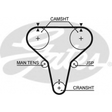 5265XS GATES Ремень ГРМ