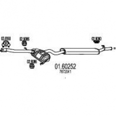 01.60252 MTS Глушитель выхлопных газов конечный
