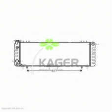 31-0548 KAGER Радиатор, охлаждение двигателя