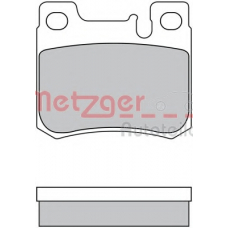1170526 METZGER Комплект тормозных колодок, дисковый тормоз