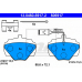 13.0460-6917.2 ATE Комплект тормозных колодок, дисковый тормоз