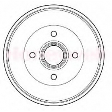 329110B BENDIX Тормозной барабан