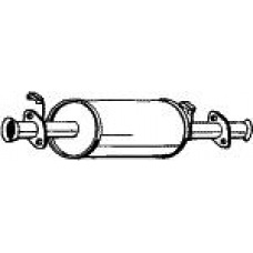 210-817 BOSAL Средний глушитель выхлопных газов