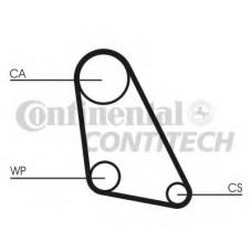 CT534 CONTITECH Ремень ГРМ