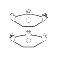20410 129  0 5 T4139 TEXTAR Колодки тормозные