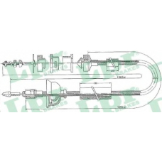 C0170C LPR Трос, управление сцеплением