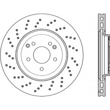 BDR2244.25 OPEN PARTS Тормозной диск