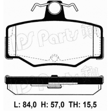 IBR-1015 IPS Parts Комплект тормозных колодок, дисковый тормоз