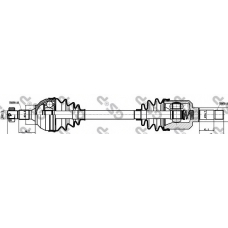 210090 GSP Приводной вал