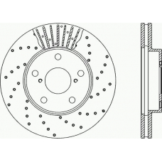 BDRS1875.25 OPEN PARTS Тормозной диск