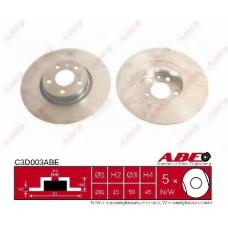 C3D003ABE ABE Тормозной диск