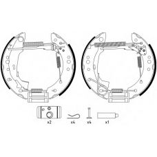 8DB 355 004-741 HELLA PAGID Комплект тормозных колодок