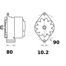 MG 319 MAHLE Генератор