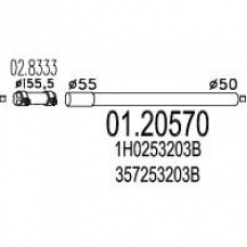 01.20570 MTS Труба выхлопного газа