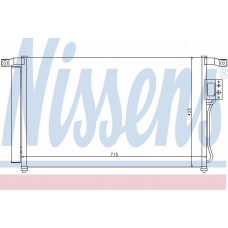 94869 NISSENS Конденсатор, кондиционер