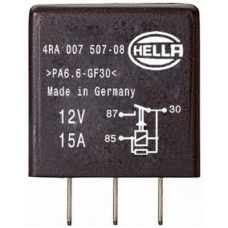 4RA 007 507-081 HELLA Реле, рабочий ток; Многофункциональное реле