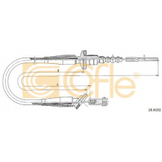 18.6102 COFLE Трос, управление сцеплением