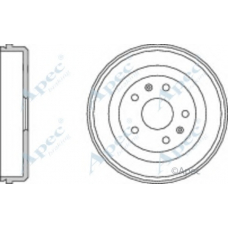 DRM9914 APEC Тормозной барабан