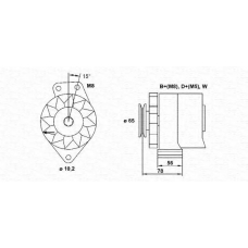 943356681010 MAGNETI MARELLI Генератор