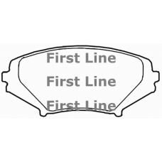 FBP3551 FIRST LINE Комплект тормозных колодок, дисковый тормоз