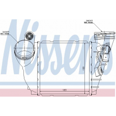 96679 NISSENS Интеркулер