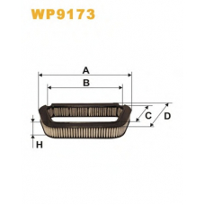 WP9173 WIX Фильтр, воздух во внутренном пространстве