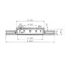 BDC4669 QUINTON HAZELL Тормозной диск