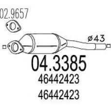 04.3385 MTS Катализатор
