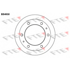 BS4650 FTE Тормозной диск