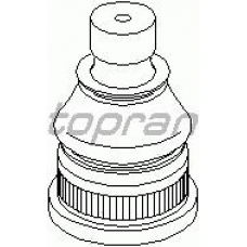 207 168 TOPRAN Несущий / направляющий шарнир