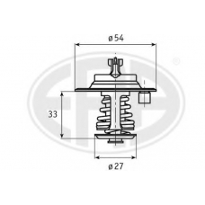 350160 ERA Термостат, охлаждающая жидкость