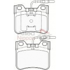 CBP1516 COMLINE Комплект тормозных колодок, дисковый тормоз