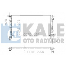 108200 KALE OTO RADYATOR Радиатор, охлаждение двигателя