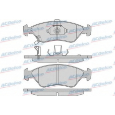 AC632181D AC Delco Комплект тормозных колодок, дисковый тормоз