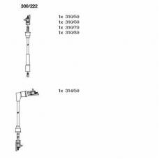 300/222 BREMI Комплект проводов зажигания