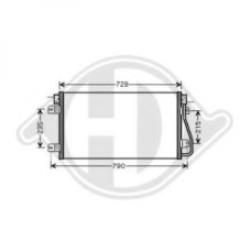 8188503 DIEDERICHS Конденсатор, кондиционер