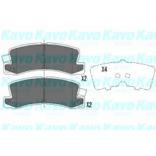 KBP-9058 KAVO PARTS Комплект тормозных колодок, дисковый тормоз
