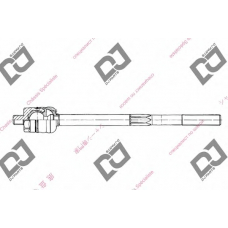 DR1128 DJ PARTS Осевой шарнир, рулевая тяга