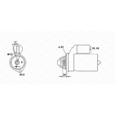 943251651010 MAGNETI MARELLI Стартер